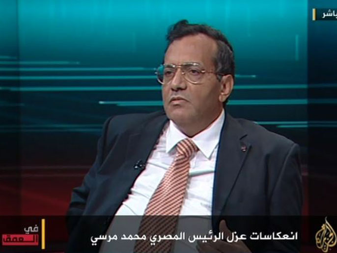 ‪الجوادي: ما يحدث في مصر هو اختطاف للسلطة بالقوة‬ (الجزيرة)