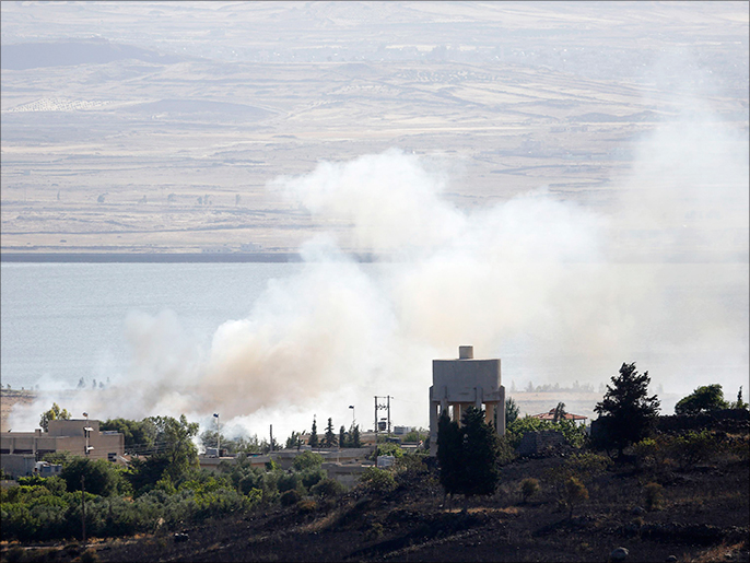 الجولان يشهد منذ مدة اشتباكات بين الجيش السوري والمعارضة المسلحة (رويترز)