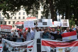 مظاهرة تأييد لمرسي
