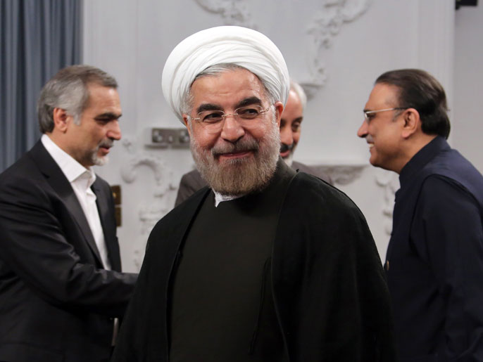 ‪إيران عبرت عن أسفها لمنع البشير من حضور حفل تنصيب روحاني‬ (الفرنسية)