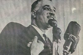 بالهجري: الرئيس المصري الراحل جمال عبد الناصر (في الحكم 1954-1970)