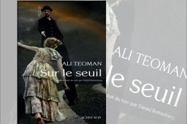 غلاف الترجمة الفرنسية لرواية "على العتبة" للتركي علي تيومان