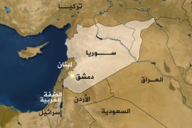 خريطة سوريا - قديمة الرجاء عدم الاستخدم
