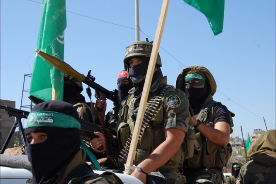 جوانب مختلفة من العرض العسكري الذي جاب بلدات شمال قطاع غزة شارك فيها اجنحة مسلحة لفصائل فلسطيينة.