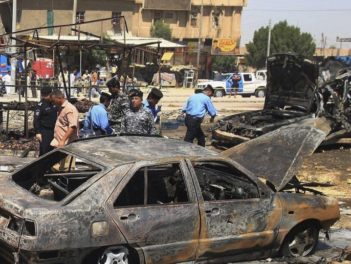 مئات العراقيين قتلوا في أعمال العنفالشهر الماضي (أسوشيتد برس-أرشيف)
