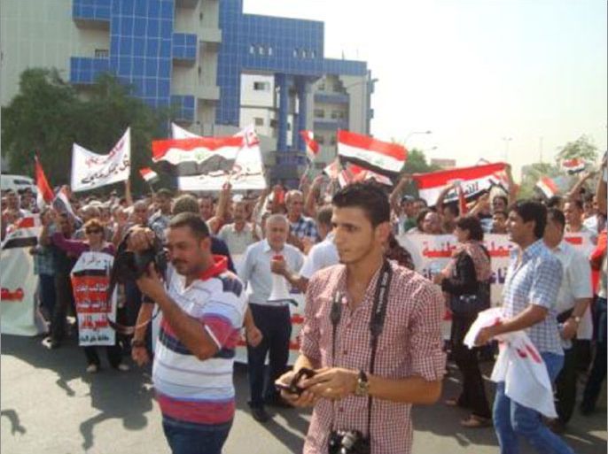 مظاهرات بغداد 31ــ8.