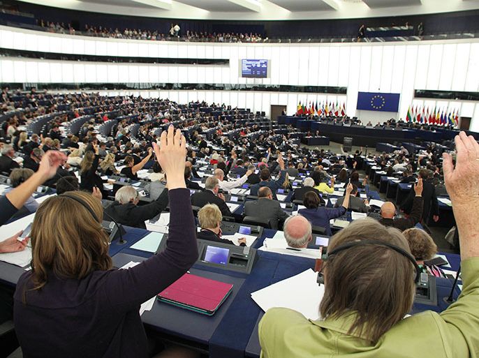 صورة من البرلمان الأوروبي : النواب الأوروبيون ينددون بالعنف في مصر ويطالبون بالعودة إلى الشرعية الديمقراطية