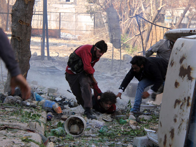 بعض أحياء حلب تشهد اشتباكات بين فصائل معارضة وبين تنظيم 