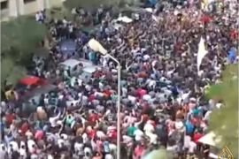 مظاهرات حاشدة لطلاب جامعة الأزهر