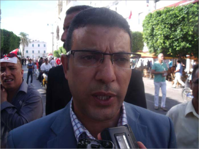 ‪منجي الرحوي: المعارضة ستعاود الاحتجاج إذا رفضت الحكومة الالتزام بخارطة الطريق‬  (الجزيرة)