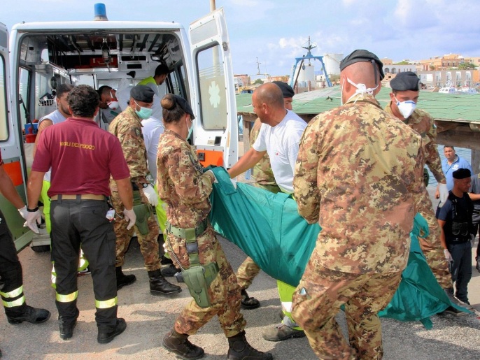إيطاليا قررت منح الجنسية لضحايا غرق المركب أمام لامبيدوزا(الأوروبية)
