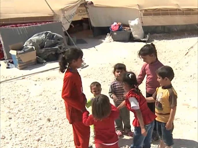 منظمات الإغاثة تسعى لتوفير الرعاية لأطفال سوريا