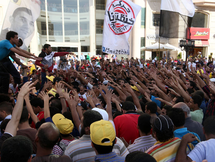 مظاهرة حاشدة بالقاهرة ضد الانقلاب تطالب بعودة الشرعية (الأوروبية)