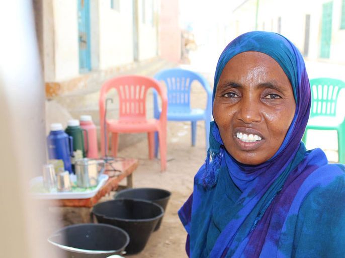 توفي زوجها قي قرية عيل بردي بجنوب الصومال