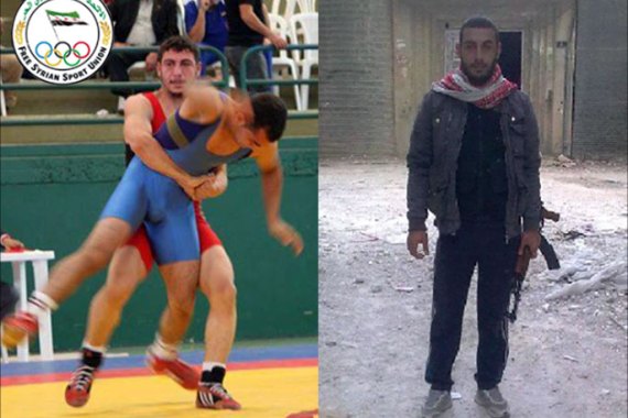 بطل سوريا بالمصارعة مصطفى النكدلي ينضم لقافلة الشهداء