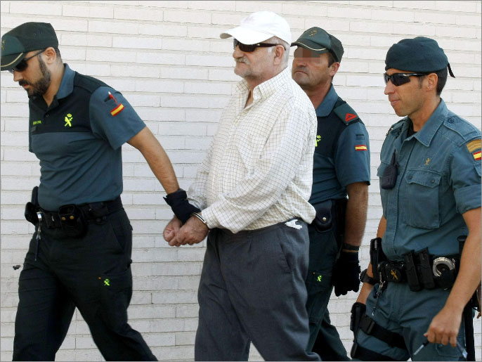 قرار المحكمة في مدريد قضى بأن يكمل غالفان الحكم في السجون الإسبانية(الأوروبية-أرشيف)