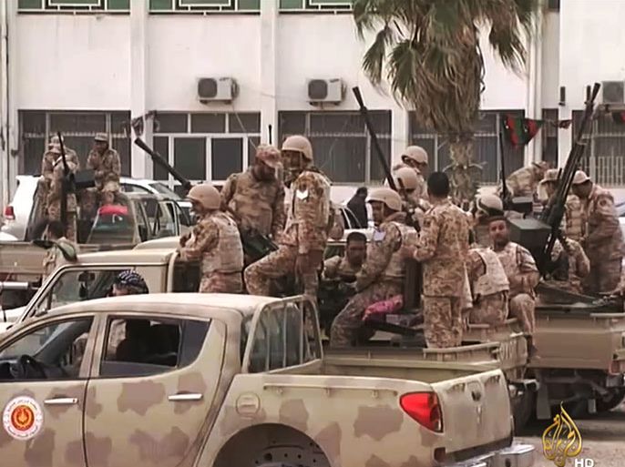 انتشار أمني موسع في العاصمة الليبية