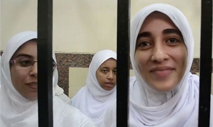 11 عاما سجنا لمتظاهرات في مصر
