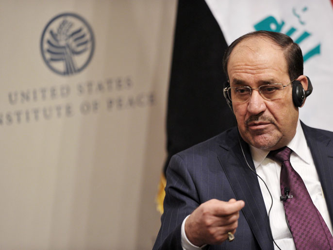 ‪المالكي المسؤول الأول عن ما يحدث في العراق وفق رأي الصدر‬ الفرنسية