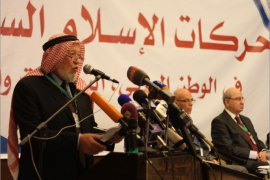 امين عام حزب جبهة العمل الاسلامي حمزة منصور