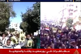 مظاهرات ضد الانقلاب في محافظات مصرية ضد الانقلاب