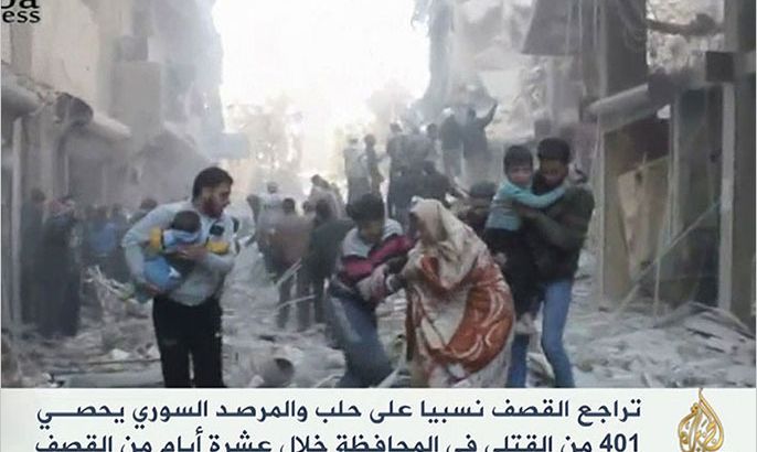 استمرار عمليات قصف النظام للمدن السورية