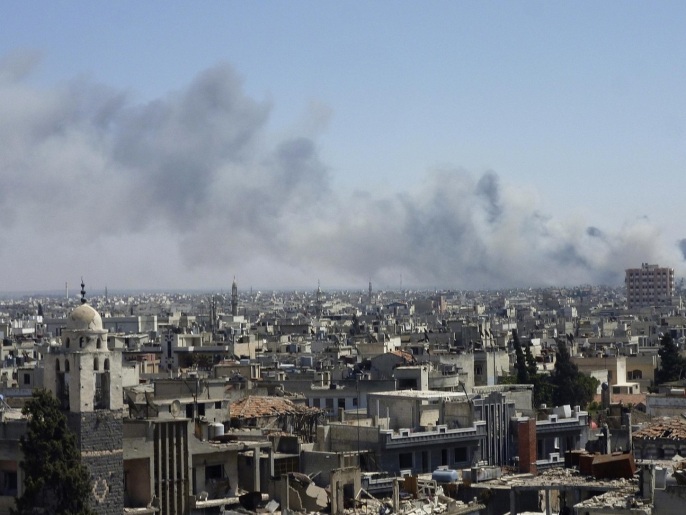 ‪قوات النظام قصفت بالمدفعية الثقيلة‬  (رويترز-أرشيف)