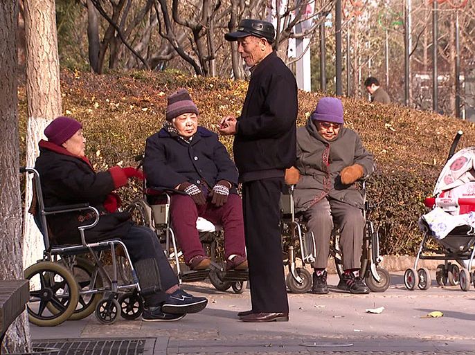أكثر من مائتي مليون مسن في الصين