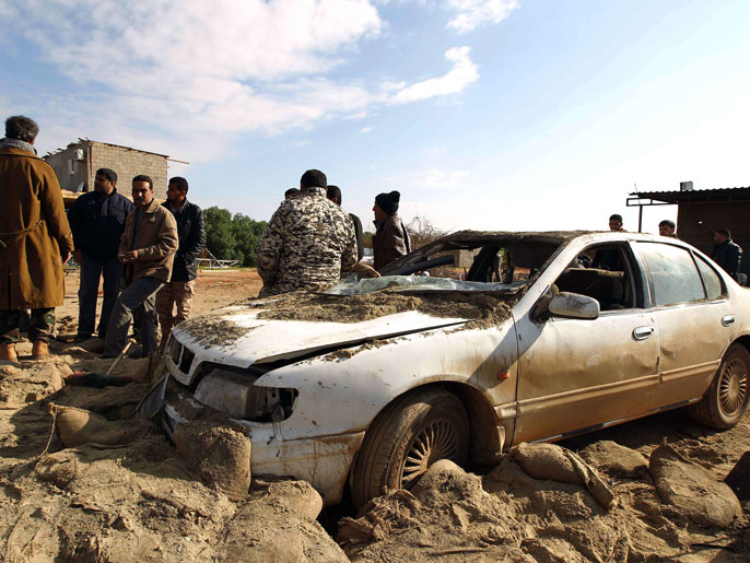 ‪بنغازي شهدت مؤخرا تفجيرات واغتيالات‬ (الفرنسية-أرشيف)