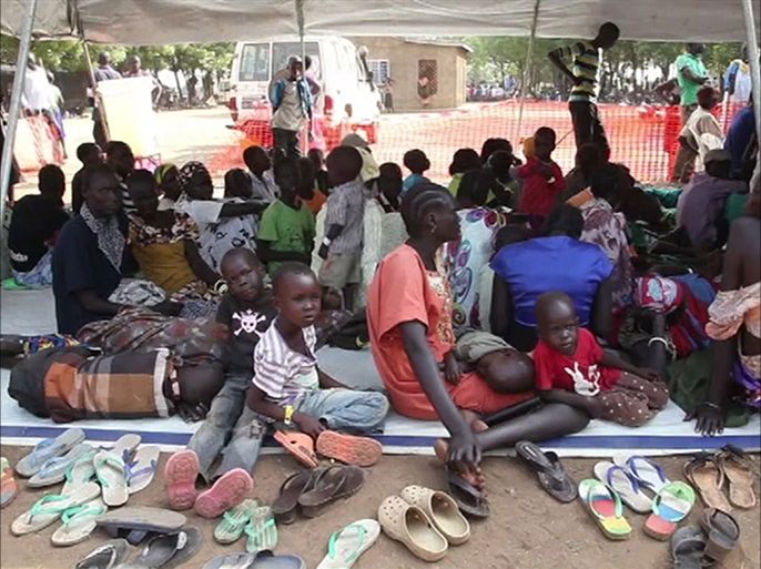 آلاف اللاجئين من الصراع بجنوب السودان