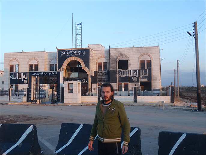 ‪بلدة الدانا بريف إدلب بعد أن طردت المعارضة المسلحة 