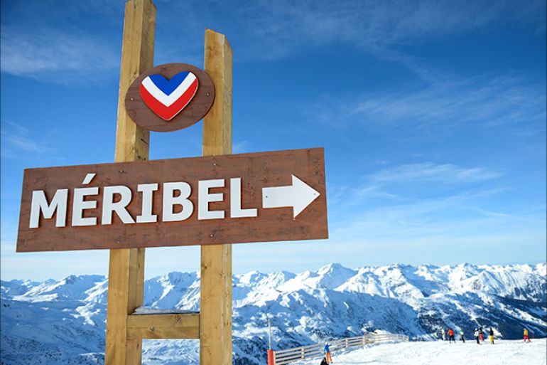 epa04004536 A sign of the city of Meribel at the lopes 'Biche' and 'Chamois' where German Formula One legend Michael Schumacherr had his ski accident at Saulire mountain near Meribel, French Alps, France, 31 December 2013. Retired Formula One German racing driver Michael Schumacher is still treated at the Grenoble hospital after he was admitted in a coma with a cranial trauma following a ski accident in Meribel. Schumacher's condition is slightly improving but he is not out of danger yet after undergoing another operation overnight to further reduce pressure on his brain, doctors said. EPA/DAVID EBENER