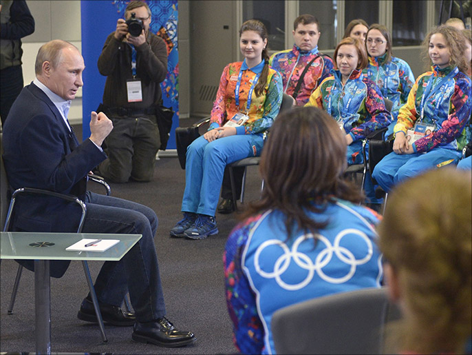 بوتين تعهد بتوفير الأمن أثناء الألعاب الأولمبيةالفرنسية