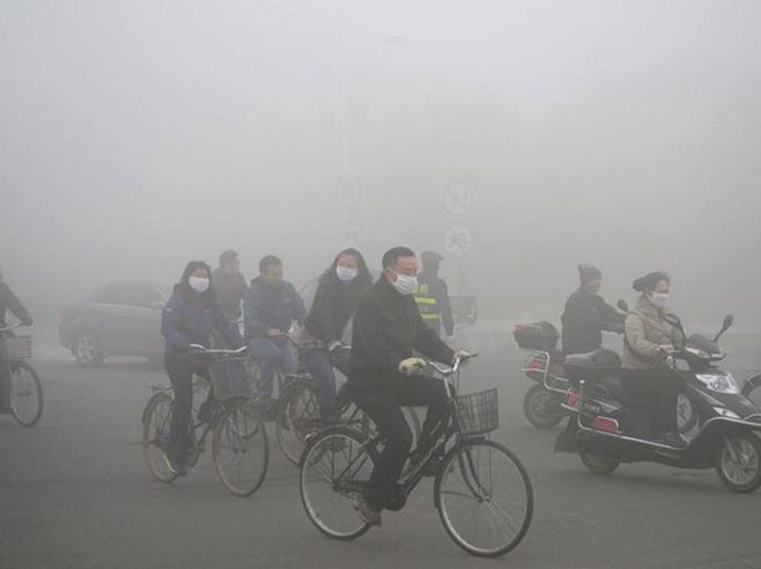 تلوث الهواء في الصين china air pollution
