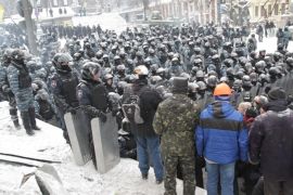 القتل يزيد غضب المحتجين في أوكرانيا