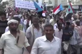 احتجاجات رافضة لنتائج الحوار بجنوب اليمن