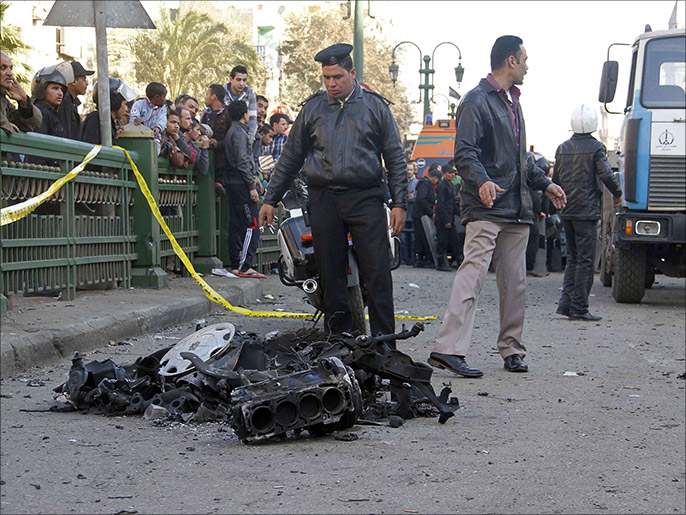 ‪التفجيرات أبرزت صعوبة المهمة التي تنتظر السلطات الأمنية المصرية‬ الفرنسية