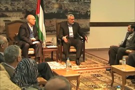 زيارة وفد فتح إلى غزة برئاسة نبيل شعث