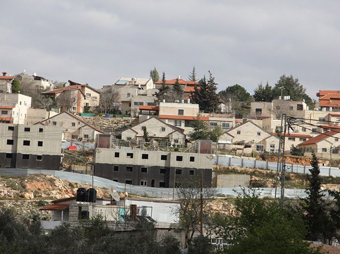 مستوطنة بيت إيل شمال شرق رام الله حيث استشهد الطفل وجيه الرمحي قرب سورها