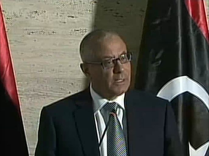 علي زيدان - رئيس الحكومة الليبية