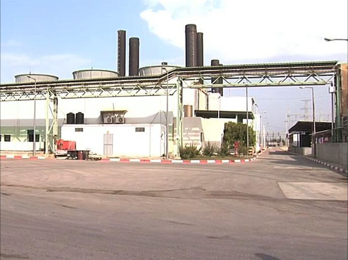 الحكومة المقالة بغزة تحذر من توقف محطة توليد الكهرباء