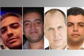 مراسلو الجزيرة المعتقلين في مصر