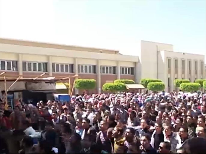 مظاهرات بالجامعات المصرية تنديدا بأحكام الإعدام