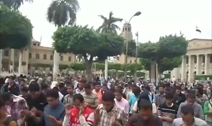 مظاهرات بجامعات مصر تنديدا بقتل الطلاب