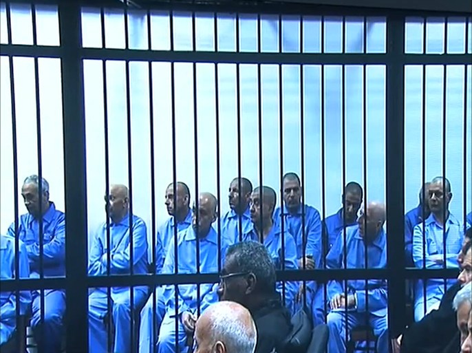 تأجيل محاكمة 37 من أركان نظام القذافي