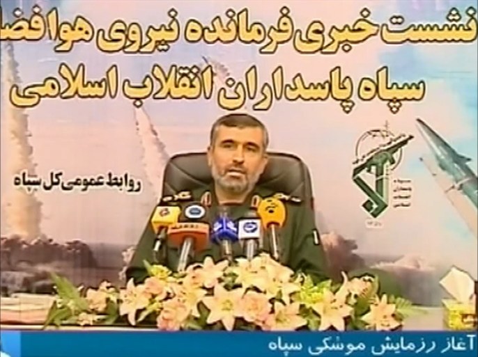 قائد الحرس الثوري الايراني علي حاجي زاده