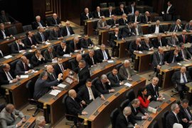 البرلمان اللبناني أضاع أول فرصة لانتخاب رئيس بمعزل عن التدخل الخارجي في الدورة الأولى في أبريل 23 2014