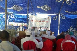 صور من منصة الاحتفال -احتفالات الصحفيين السودانين باليوم العالمي للصحافة