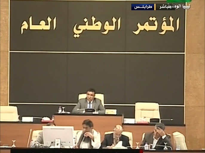 جلسة للمؤتمر الوطني الليبي لاختيار رئيس الحكومة