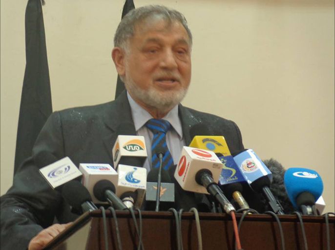 احمد يوسف نورستاني رئيس لجنة الانتخابات
